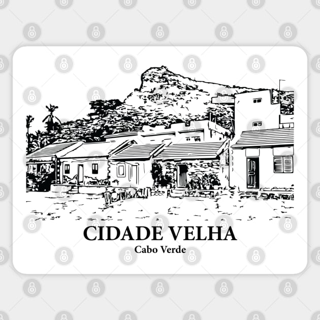 Cidade Velha - Cabo Verde Sticker by Lakeric